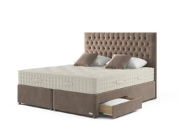 Hypnos Luxurious Earth 04 Divan Bed Set On Glides - thumbnail 2