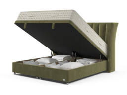 Hypnos Luxurious Earth 05 Divan Bed Set On Castors - thumbnail 3