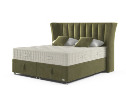 Hypnos Luxurious Earth 05 Divan Bed Set On Castors - thumbnail 2