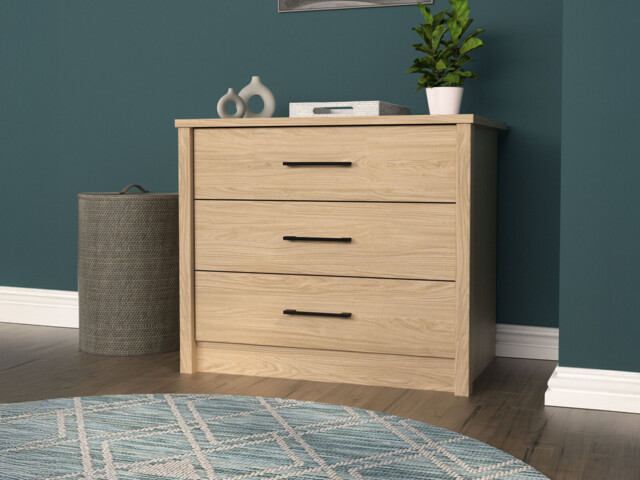 Oxdale 3 Drawer Chest Of Drawers - image 1