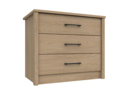 Oxdale 3 Drawer Chest Of Drawers - thumbnail 2