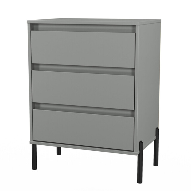 Veya 3 Drawer Midi Chest of Drawers - image 1