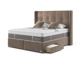 Sealy Exquisite Platinum Extravagance Divan Set on Glides - thumbnail 2