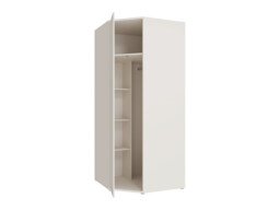 Emille 1 Door Hinged Corner Wardrobe - thumbnail 3