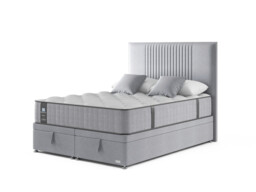 Sealy Newton Posturepedic Divan Bed Set On Glides - thumbnail 2