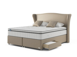 iGel NanoTech 4000i Plushtop Divan Bed Set on Castors - thumbnail 2