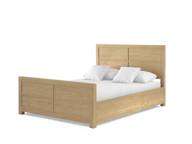 Quadrant Wooden Ottoman Bed Frame - image 1