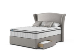 iGel NanoTech 4000i Plushtop Divan Bed Set on Glides - thumbnail 2