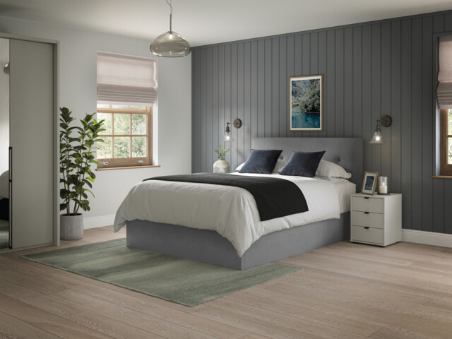 Kennedy Ottoman Upholstered Bed Frame - image 1