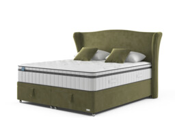 iGel NanoTech 4000i Plushtop Divan Bed Set on Castors - thumbnail 2