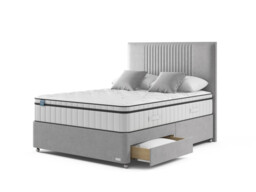 iGel NanoTech 3500i Plushtop Divan Bed Set on Castors - thumbnail 2