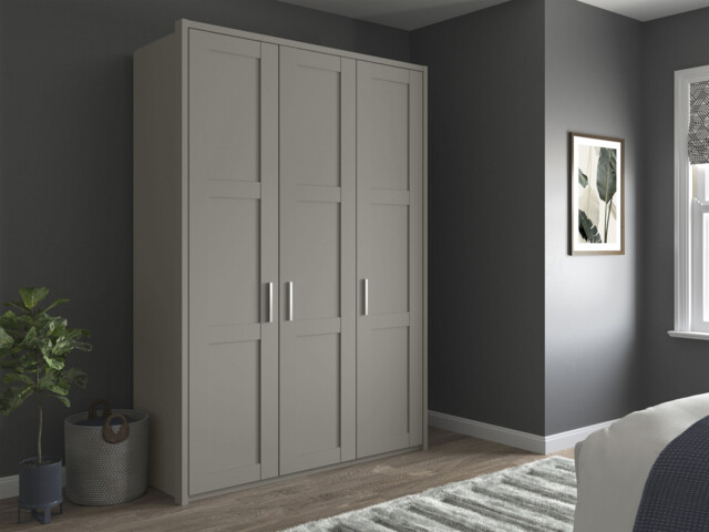 Alster 3 Door Hinged Wardrobe - image 1