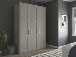 Alster 3 Door Hinged Wardrobe - thumbnail 1