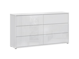 Emille 3+3 Drawer Chest Of Drawers - thumbnail 2