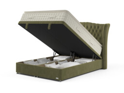 Hypnos Luxurious Earth 03 Divan Bed Set On Glides - thumbnail 3