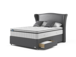 iGel NanoTech 4000i Plushtop Divan Bed Set on Castors - thumbnail 2