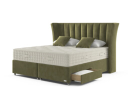 Hypnos Luxurious Earth 05 Divan Bed Set On Castors - thumbnail 2