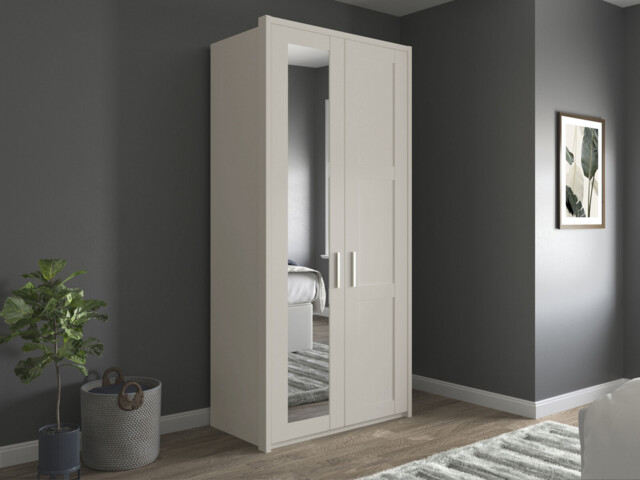 Alster 2 Door Hinged Wardrobe - image 1