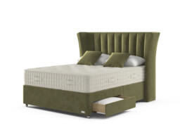 Hypnos Luxurious Earth 05 Divan Bed Set On Castors - thumbnail 2