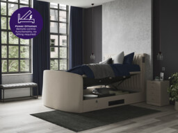 Aura Power Ottoman TV Bed Frame With Dolby Atmos Surround Sound - thumbnail 3