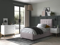 Alexis Ottoman Upholstered Bed Frame - thumbnail 1
