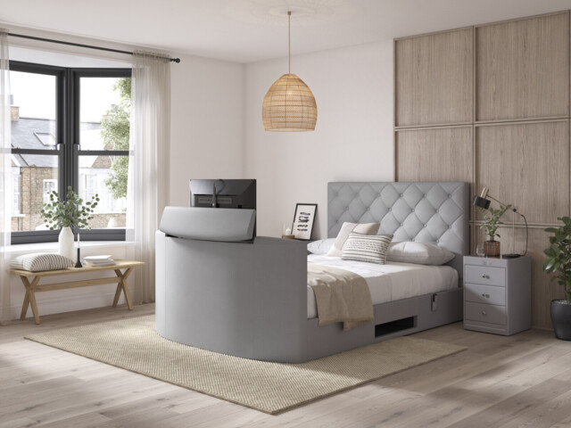 Rhea Ottoman TV Bed Frame - image 1