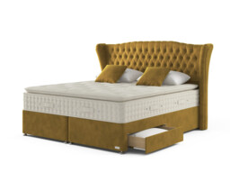 Hypnos Luxurious Earth 03 Divan Bed Set On Glides - thumbnail 2