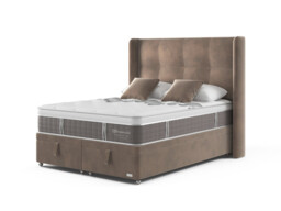 Sealy Exquisite Platinum Renaissance Divan Bed Set on Castors - thumbnail 2