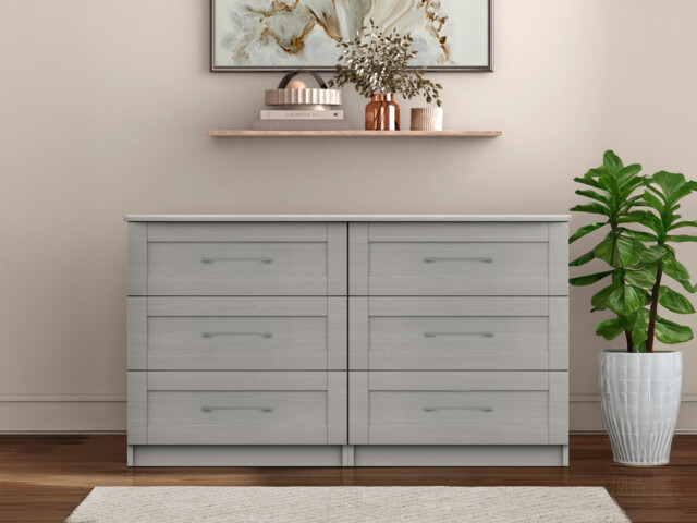 Landale 3+3 Drawer Chest Of Drawers - image 1