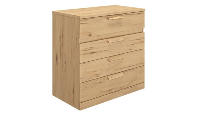Bergen 4 Drawer Wide Chest of Drawers - image 1