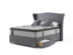 Sealy Orwell Posturepedic Divan Bed Set On Castors - thumbnail 2