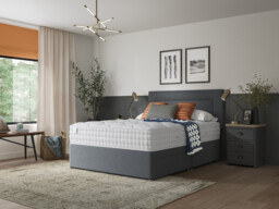Slumberland Naturals Premium Wool Divan Bed Set - thumbnail 1