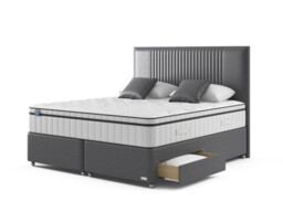 iGel NanoTech 3500i Plushtop Divan Bed Set on Castors - thumbnail 2