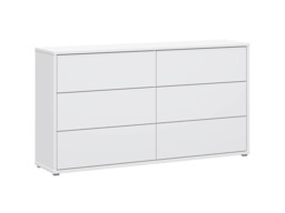 Emille 3+3 Drawer Chest Of Drawers - thumbnail 2