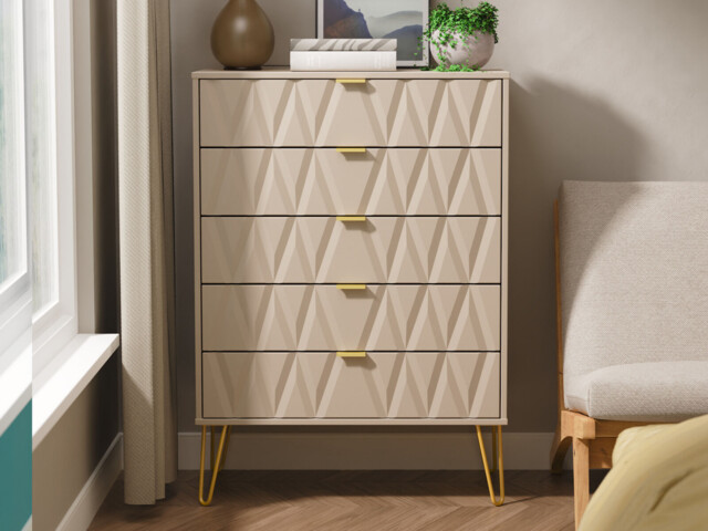 Bexley 5 Drawer Wide Chest of Drawers - image 1