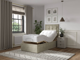 Postureflex 1000 Pocket Natural Divan Bed Set - thumbnail 1