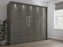 Sicily 5 Door Bi-Fold Wardrobe