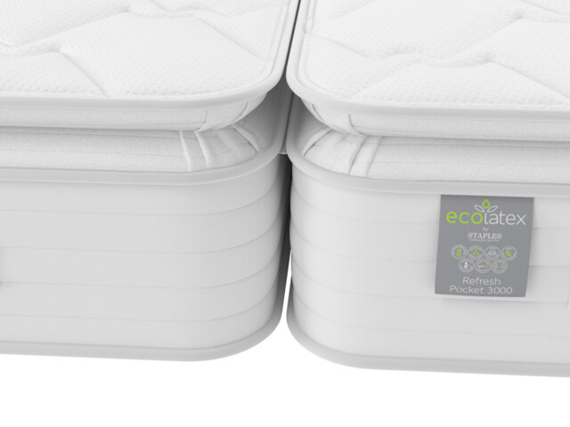 Staples & Co Refresh Eco Latex Pocket 3000 Mattress - image 1
