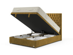Hypnos Luxurious Earth 04 Divan Bed Set On Glides - thumbnail 3