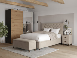Snooze Nightfall Ottoman Bed Frame
