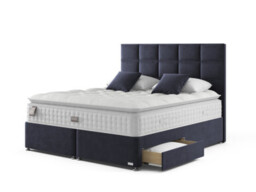 Staples & Co Artisan Classic Divan Bed Set On Glides - thumbnail 2
