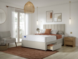 Simply By Bensons Glow Divan Bed Set On Castors