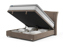 iGel NanoTech 4000i Plushtop Divan Bed Set on Castors - thumbnail 3