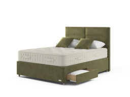 Hypnos Luxurious Earth 02 Divan Bed Set On Castors - thumbnail 2