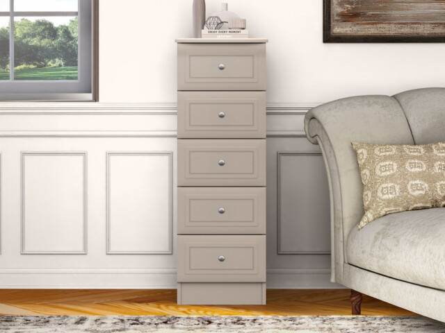 Carson 5 Drawer Tallboy Chest Of Drawers - image 1