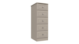 Carson 5 Drawer Tallboy Chest Of Drawers - thumbnail 3