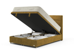 Hypnos Luxurious Earth 02 Divan Bed Set On Castors - thumbnail 3