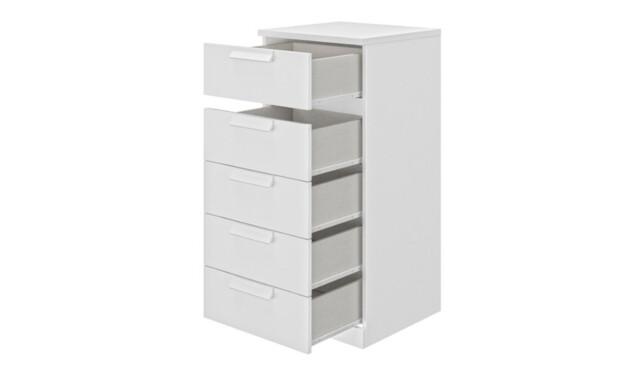 Bergen 5 Drawer Narrow Chest of Drawers - image 1