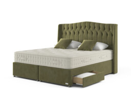 Hypnos Luxurious Earth 01 Divan Bed Set On Glides - thumbnail 2
