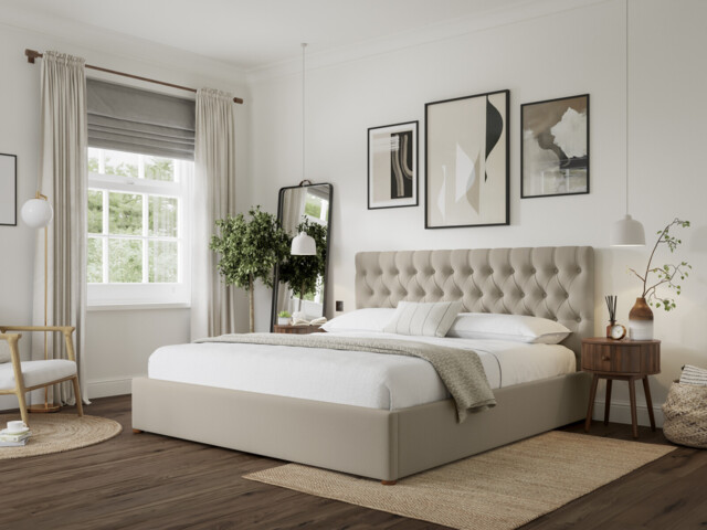 Sandra Ottoman Bed Frame - image 1